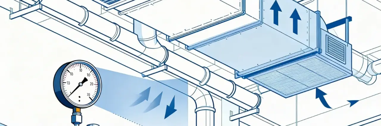 Havalandırma Sistemlerinde Statik Basınç Nedir?