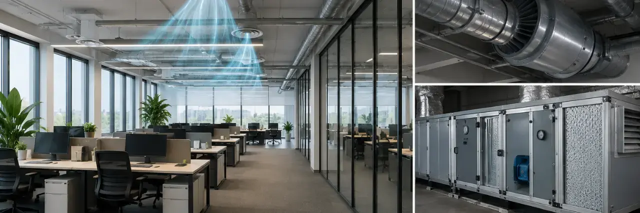 Kurumsal Kimliği Tamamlayan Ofis Havalandırma Sistemleri