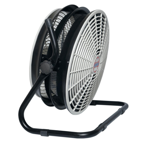 Ayas AKREP Retro Yer Tipi Sanayi Vantilatörü - Siyah