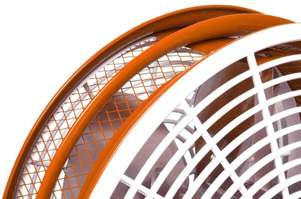 Ayas DEVEKUŞU Retro Tekerlekli Sanayi Tipi Vantilatör - Turuncu