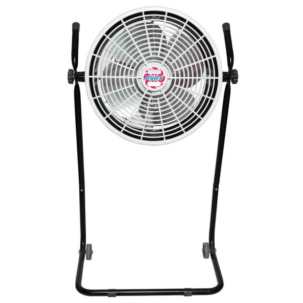 Ayas DEVEKUŞU Retro Tekerlekli Sanayi Tipi Vantilatör - Siyah