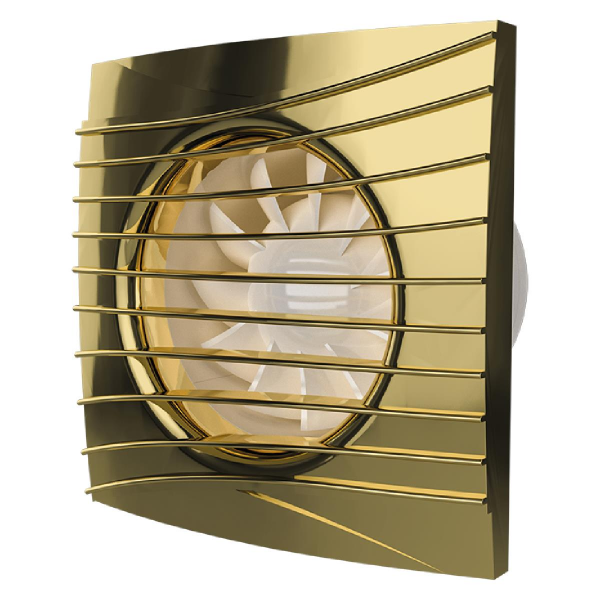 100 mm (10 cm) Sessiz Klapeli Banyo Fanı (SILENT GOLD 4C)