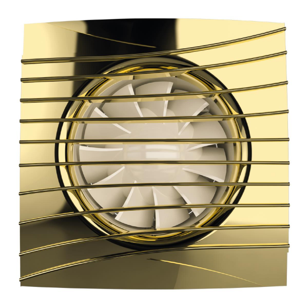 100 mm (10 cm) Sessiz Klapeli Banyo Fanı (SILENT GOLD 4C)