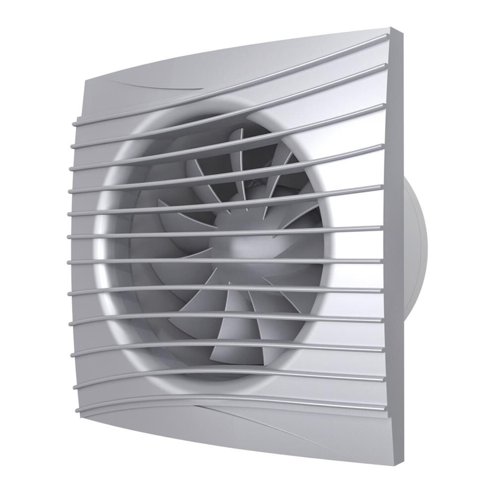 100 mm (10 cm) Sessiz Klapeli Banyo Fanı (SILENT GRİ 4C)
