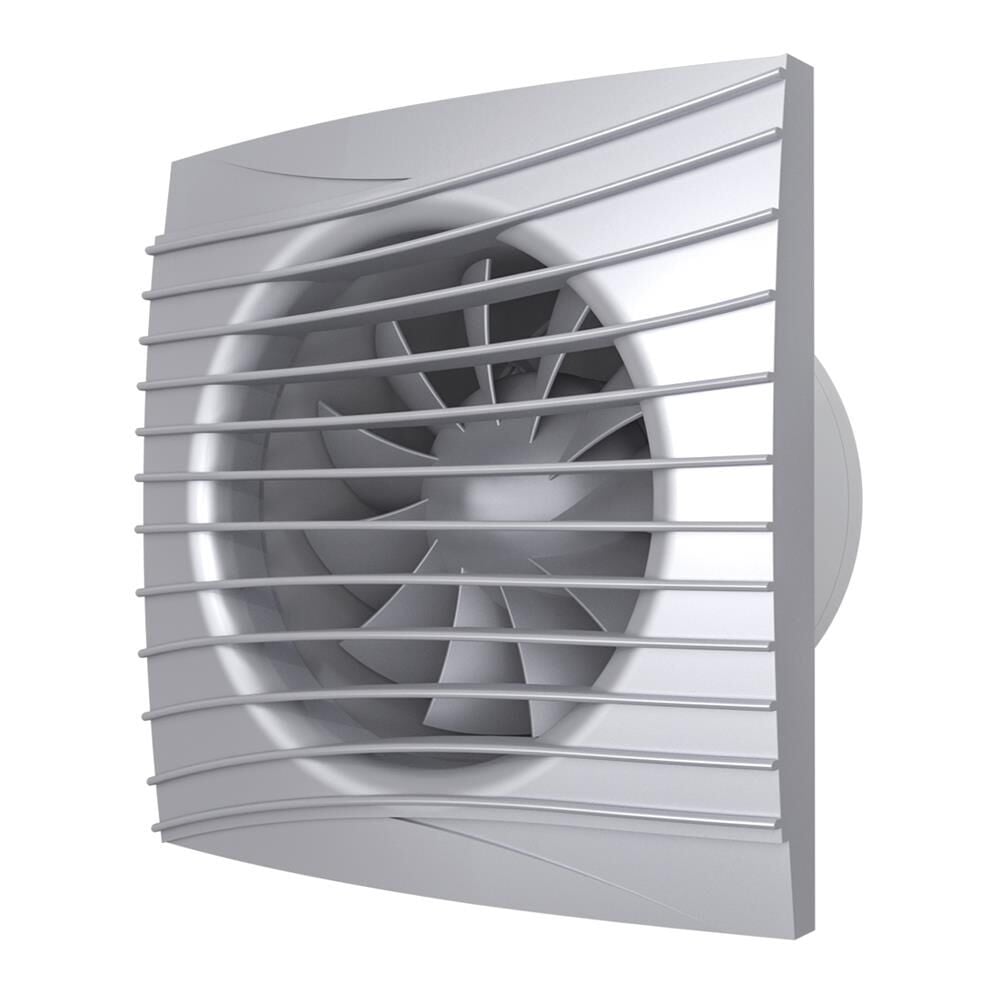 100 mm (10 cm) Sessiz Klapeli Banyo Fanı (SILENT GRİ 4C)