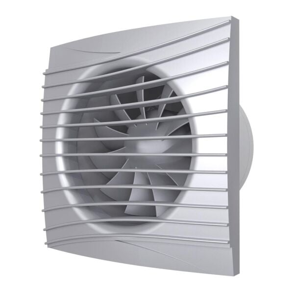 100 mm (10 cm) Sessiz Klapeli Banyo Fanı (SILENT GRİ 4C)