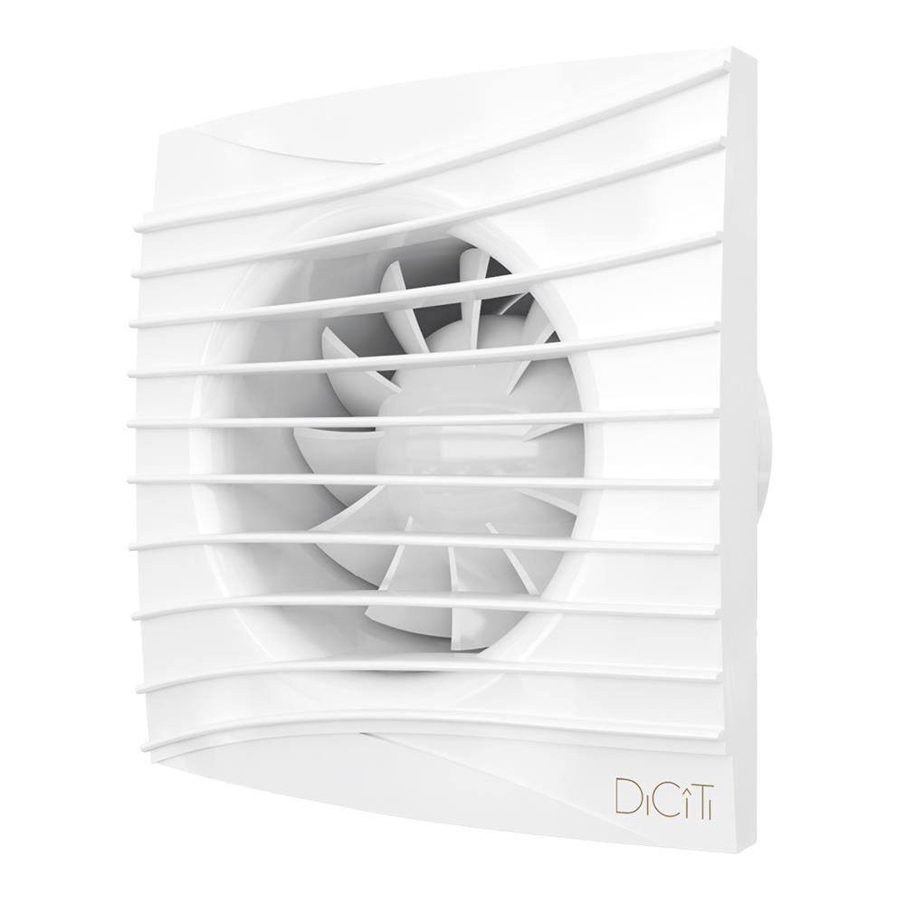 125 mm (12,5 cm) Sessiz Klapeli Banyo Fanı (SILENT BEYAZ 5C)