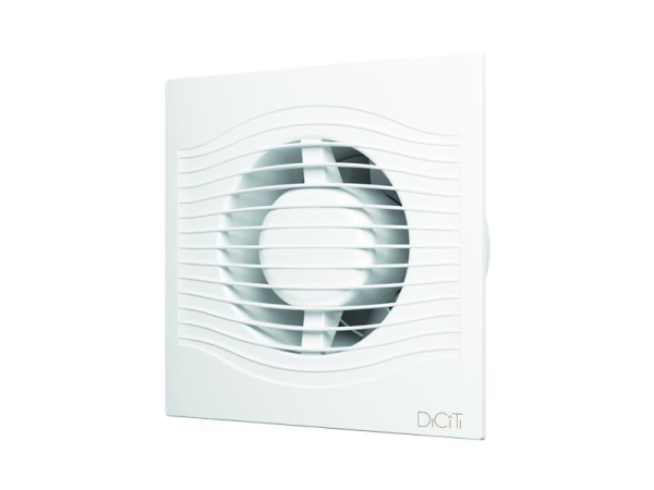 150 mm (15 cm) Klapeli İnce Banyo Fanı (SLIM BEYAZ 6C)