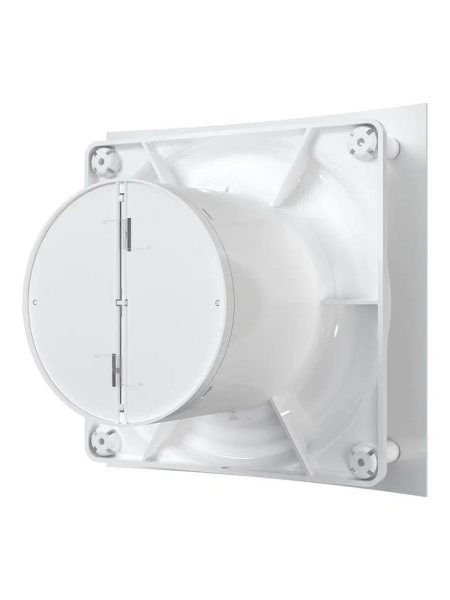 125 mm (12,5 cm) Klapeli Dekoratif Banyo Fanı (QUADRO BEYAZ 5C)
