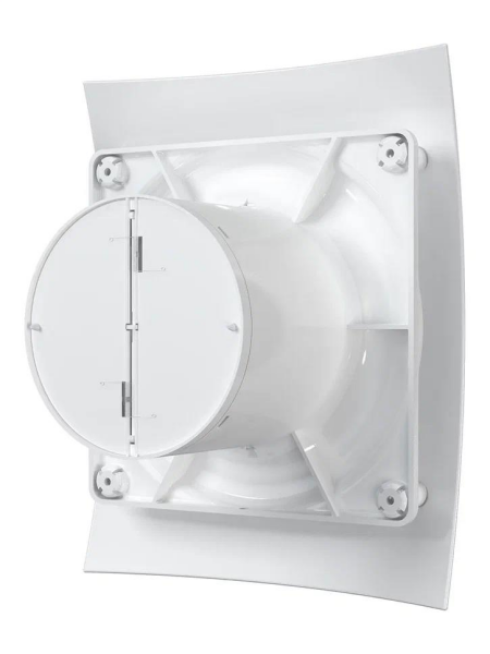 100 mm (10 cm) Klapeli Dekoratif Banyo Fanı (BREEZE BEYAZ 4C)