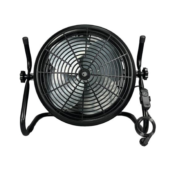 Ayas AKREP Retro Yer Tipi Sanayi Vantilatörü - Siyah/Siyah