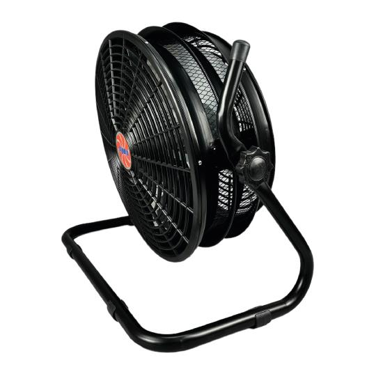 Ayas AKREP Retro Yer Tipi Sanayi Vantilatörü - Siyah/Siyah