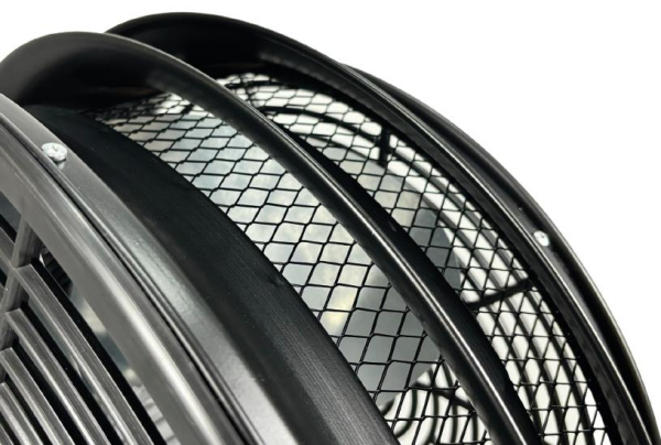 Ayas AKREP Retro Yer Tipi Sanayi Vantilatörü - Siyah/Siyah