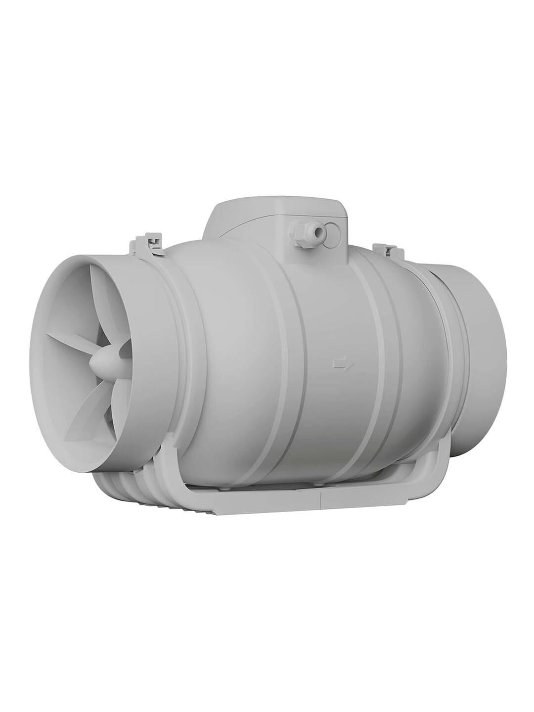 TYPHOON-160 (415-570 m³/h) Karma Akışlı Plastik Kanal Fanı