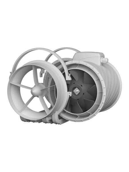 TYPHOON-200 (850-1100 m³/h) Karma Akışlı Plastik Kanal Fanı