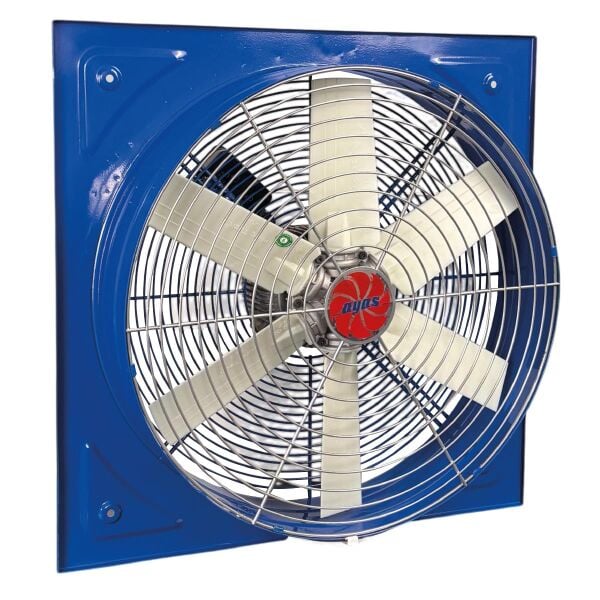 Ayas 80 cm Plastik Pervaneli Kare Kasalı 220 V Monofaze Aspiratör