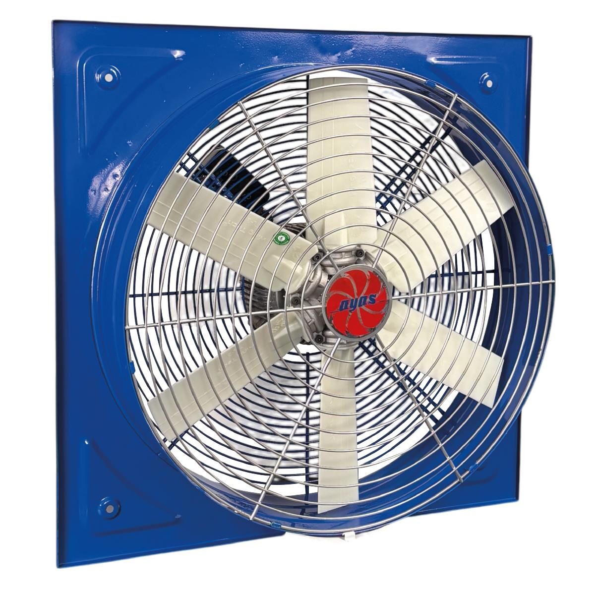 Ayas 80 cm Plastik Pervaneli Kare Kasalı 380 V Trifaze Aspiratör