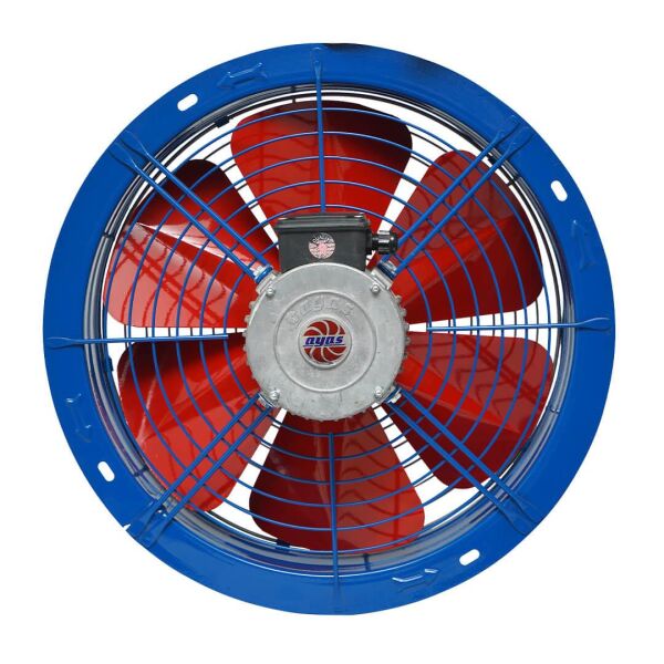 Ayas 25 cm 2800 d/d Sanayi Tipi Aspiratör 380 Volt Trifaze